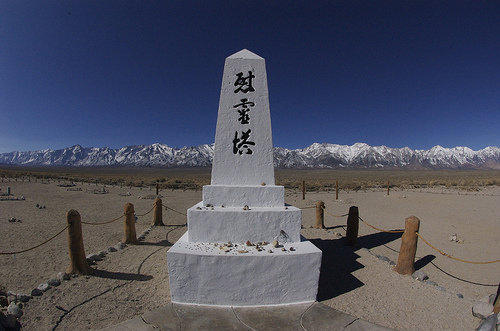 Manzanar monument